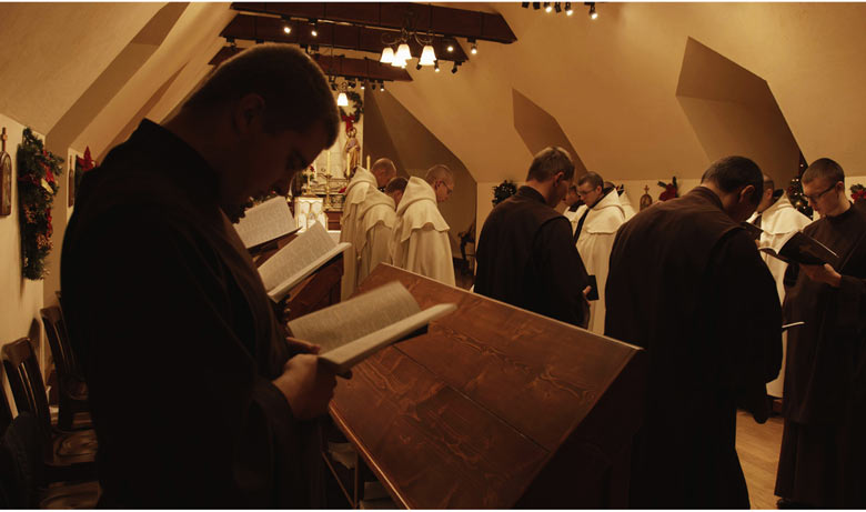 The Carmelite Monks of Wyoming Horarium hour of matins.